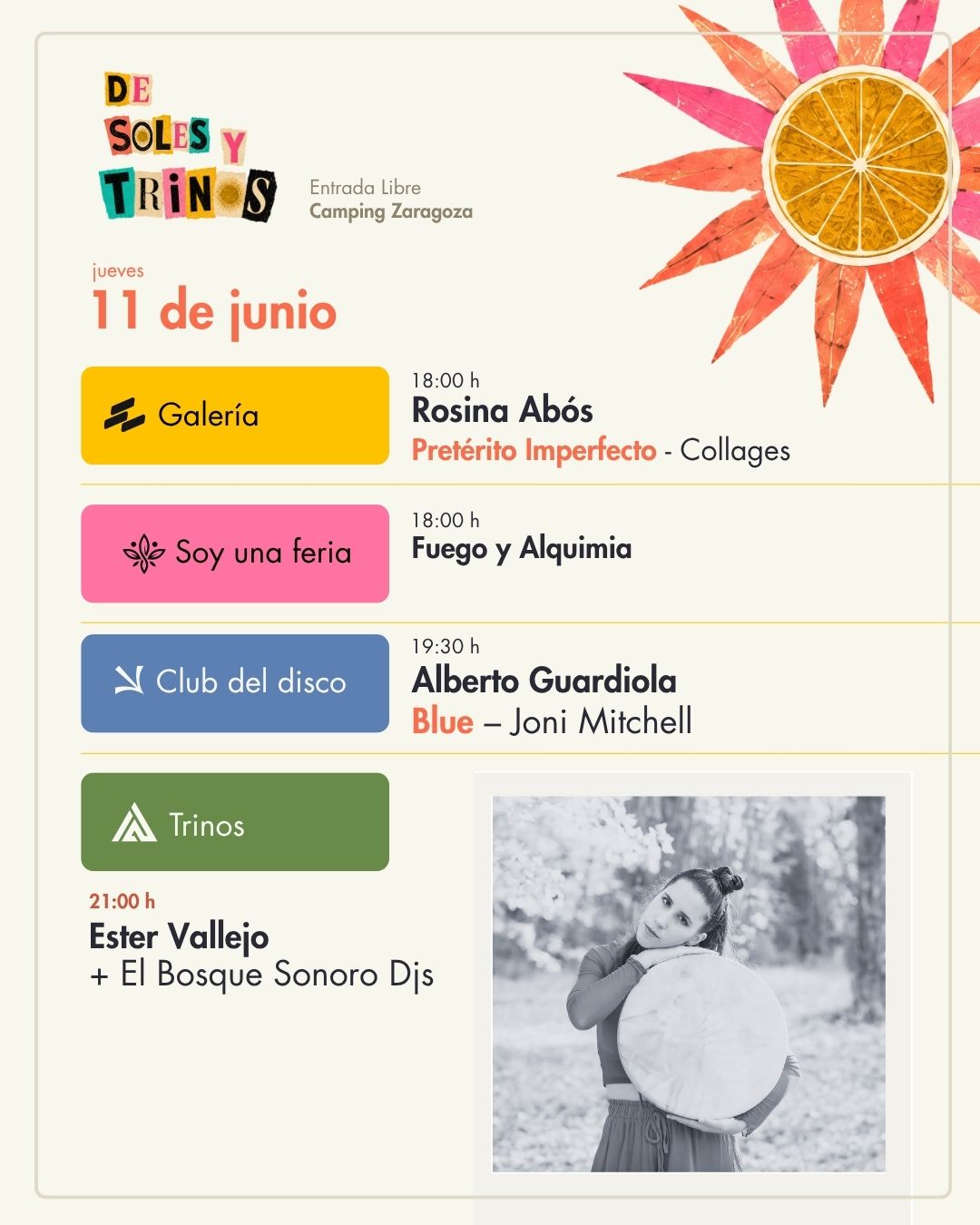 Programación del 11 de junio