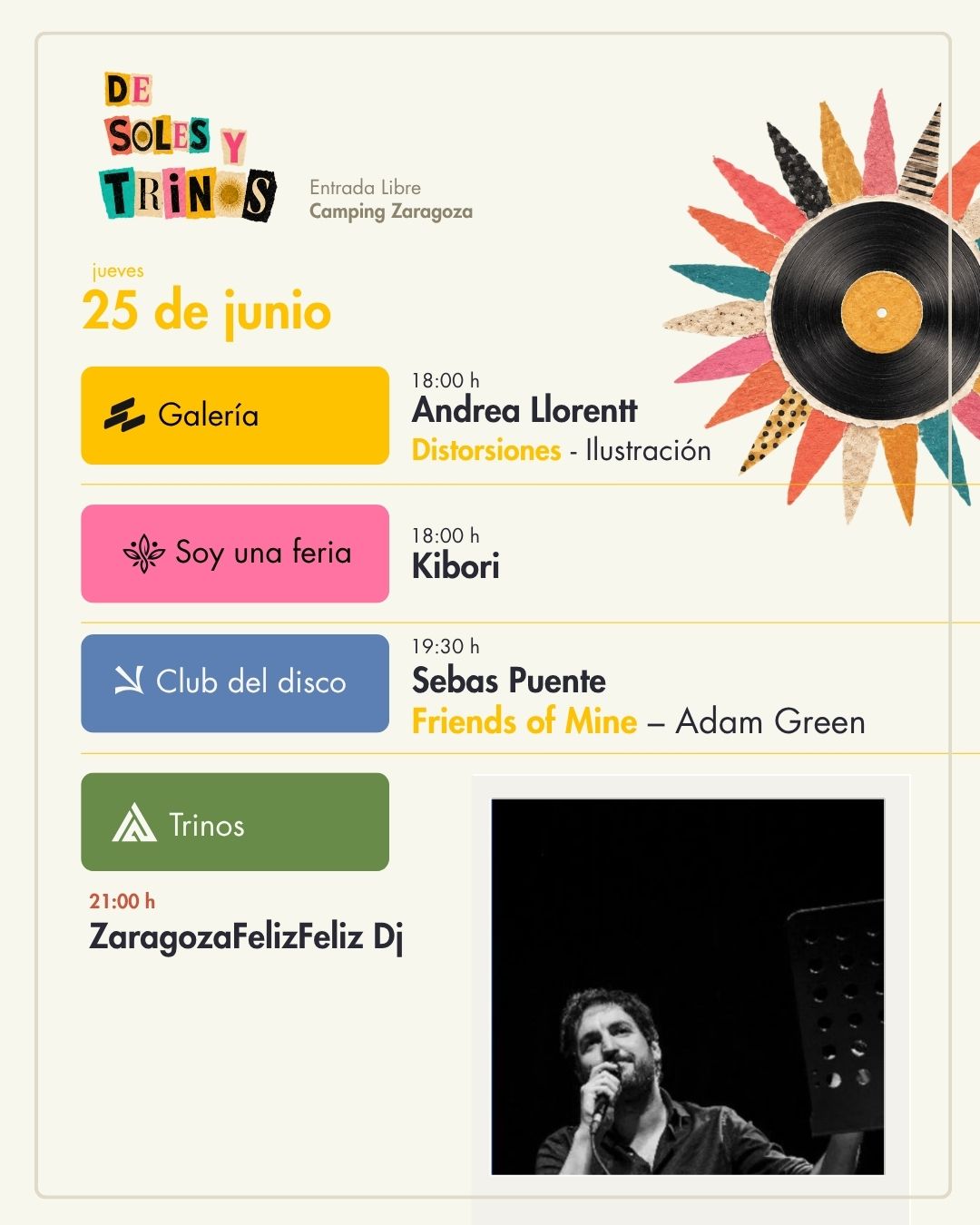 Programación del 25 de junio